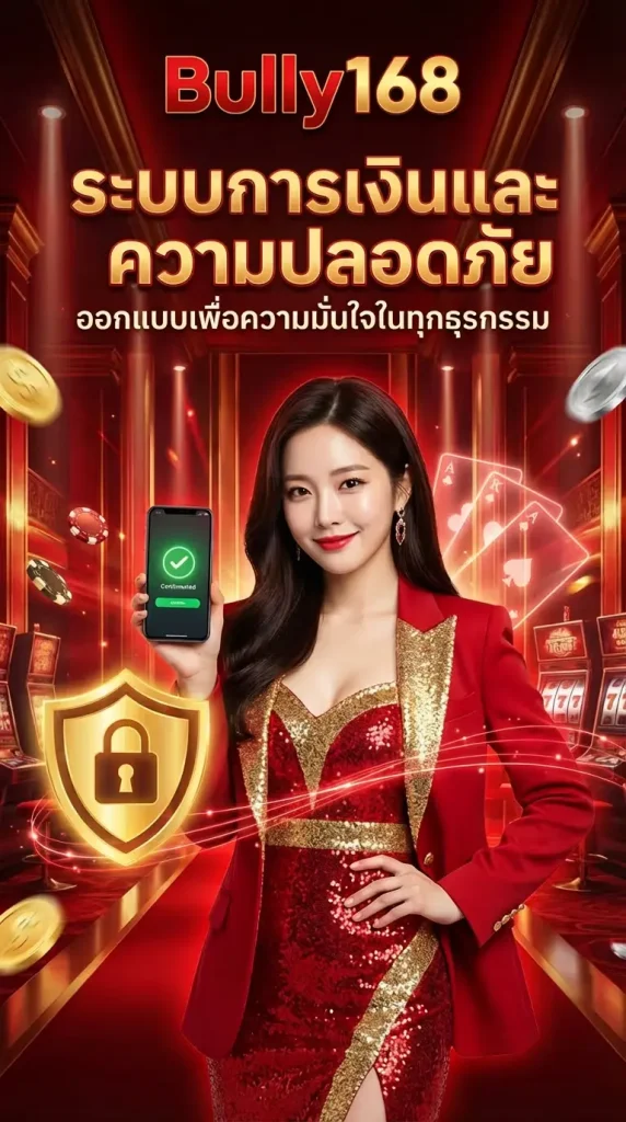 Bully168 ระบบการเงินและความปลอดภัยที่ออกแบบเพื่อความมั่นใจ